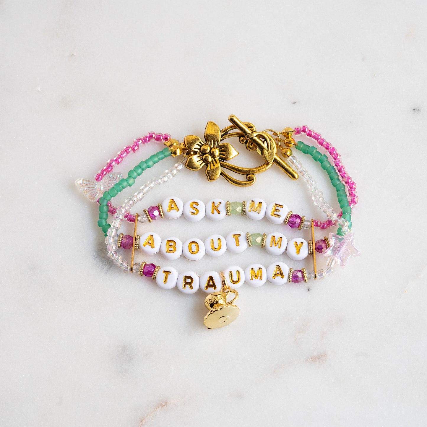 Ask Me About My Trauma Bracelet