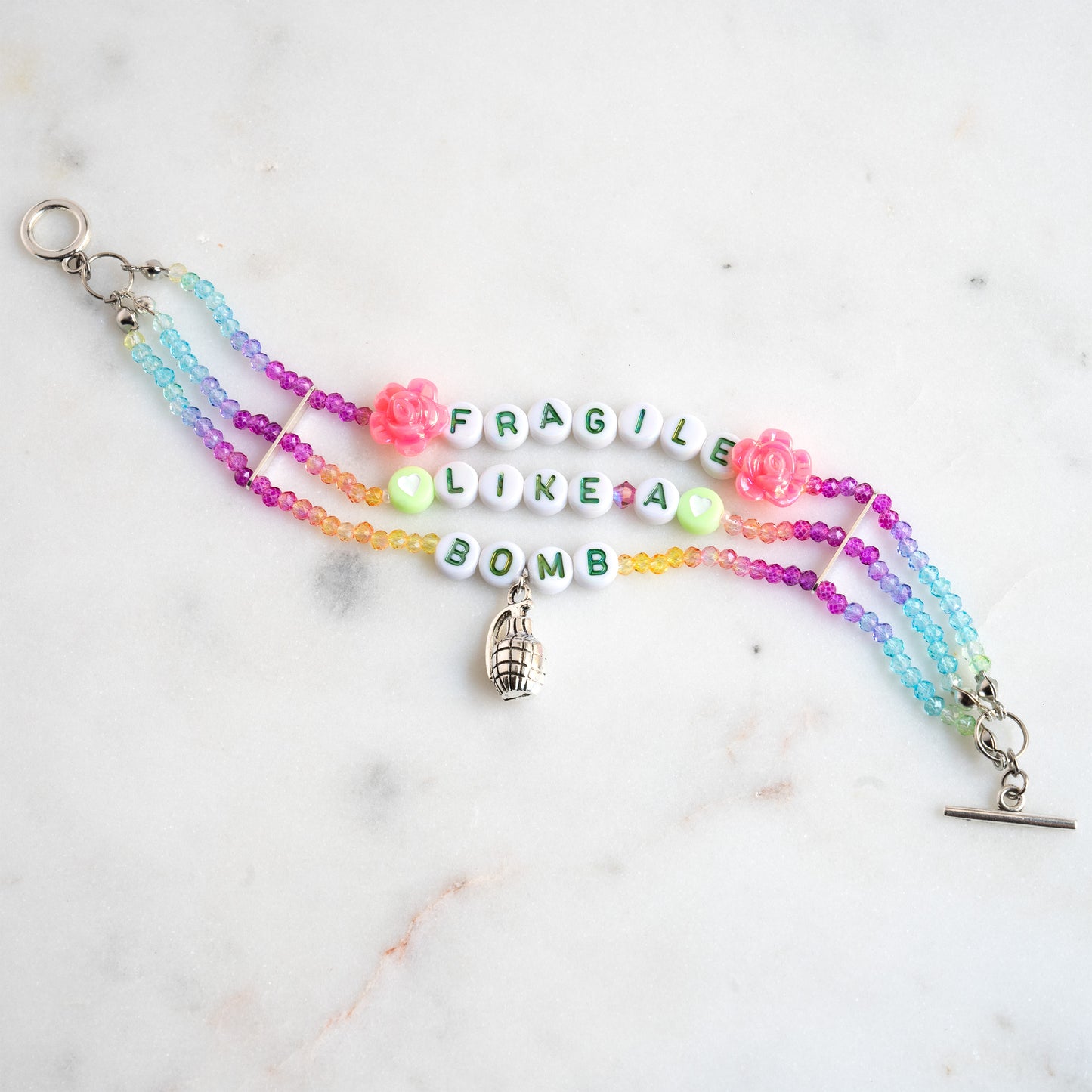 Fragile Like a Bomb Bracelet